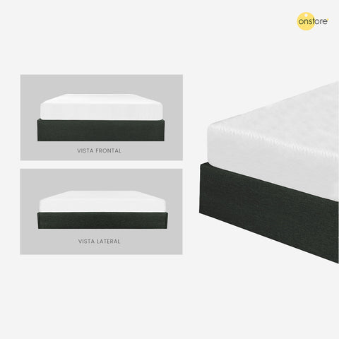 Base Para Cama Queen Size Madera