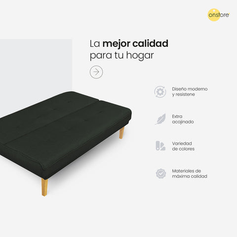 Sofa Cama Futton Reclinable Lino