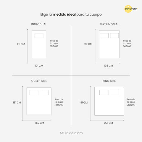 Base Para Cama King Size Madera