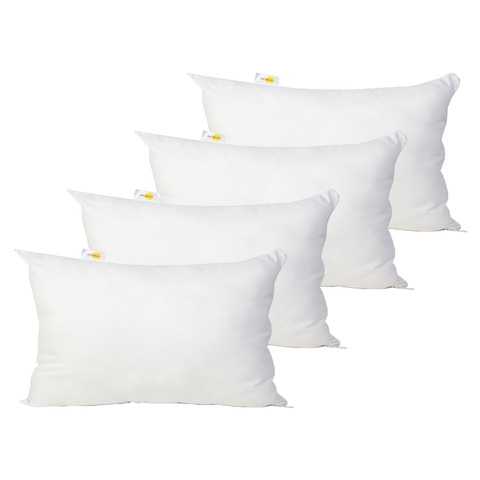 Set 4 Almohadas Hotelera King Size 85x48