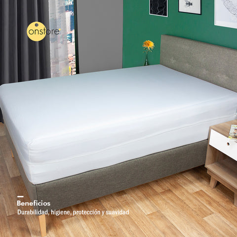 Protector Cubre Colchón Antichinches