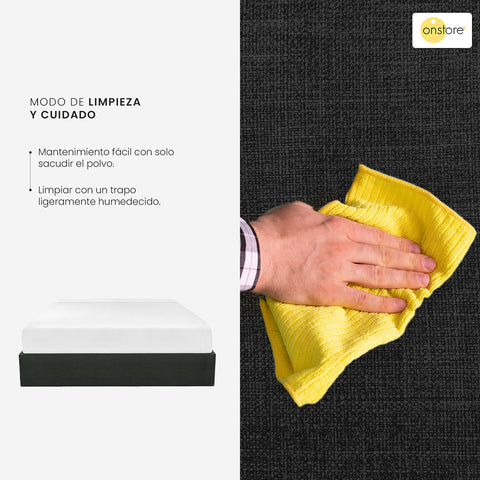 Base Para Cama Queen Size Madera