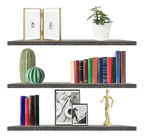 Set 3 Repisas Flotantes Modernas 29.5 x 14.5cm