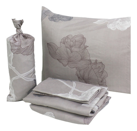 Sábanas Individual 2500 Hilos Tacto Suave Estampado floral