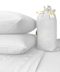 Juego de Sábanas Matrimonial Selectas Suavidad Premium 3500 hilos Onstore. Color blanco