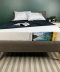 Colchon Sense puesto en cama individual. Onstore