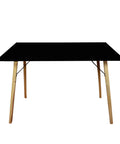 Mesa Moderna Minimalista estilo Eames  Onstore. Color negro
