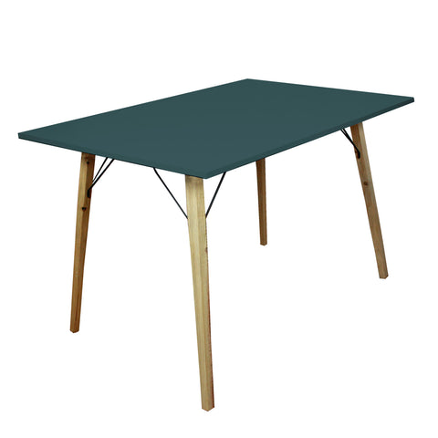 Mesa Moderna Minimalista estilo Eames  Onstore. Color azul marino