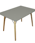 Mesa Moderna Minimalista estilo Eames  Onstore. Color gris