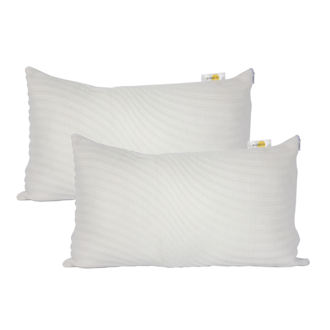Set 2 Almohadas Premium Memory Foam Hybrid Cloud 90x40