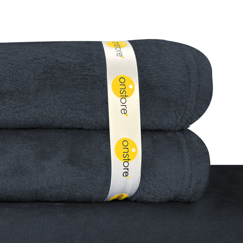 Cobija Individual Premium  230cm x 150cm Onstore. Color azul