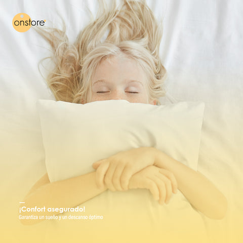 Set 2 Almohadas Premium Memory Foam Hybrid Cloud 90x40